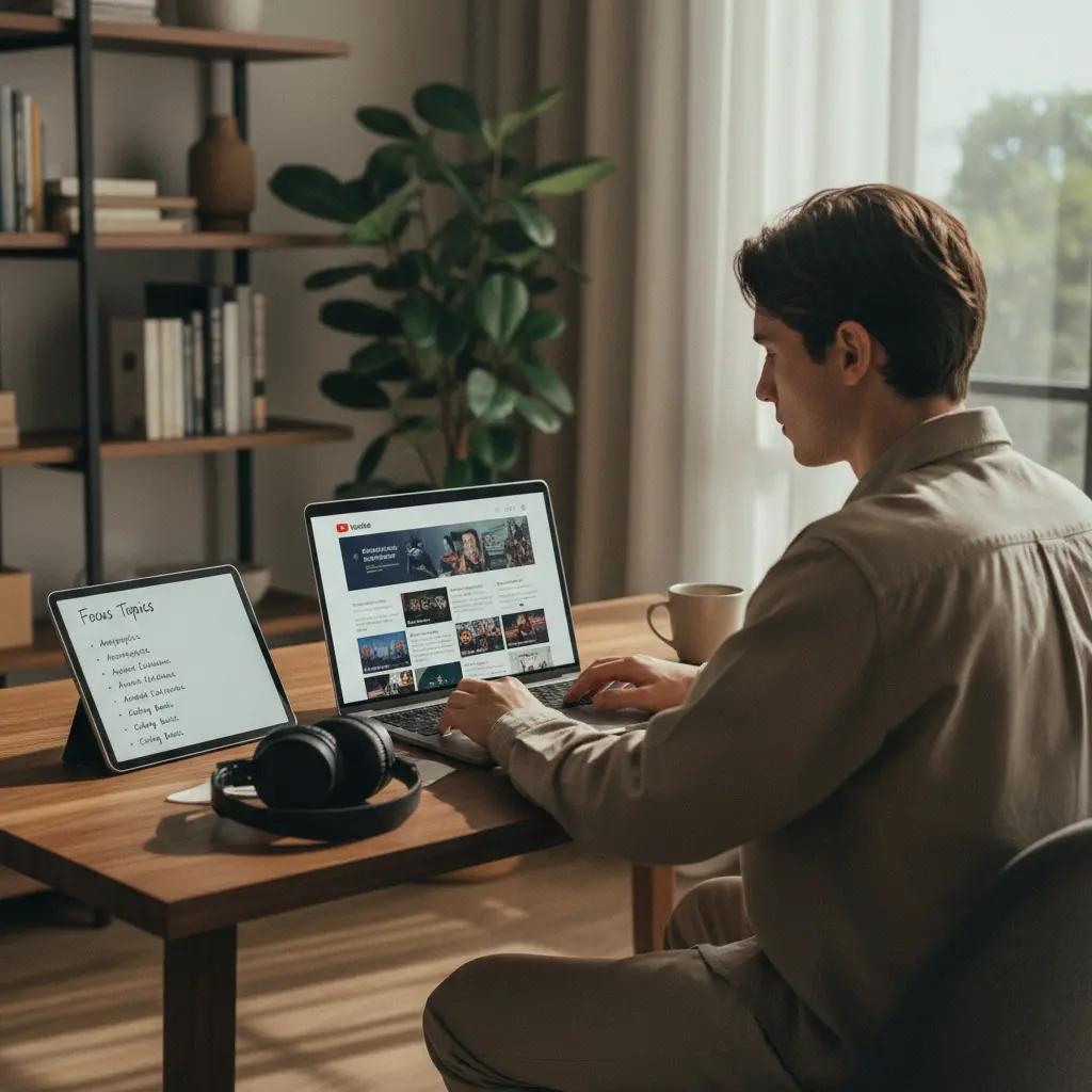 clean youtube learning sessions supporting visual 2