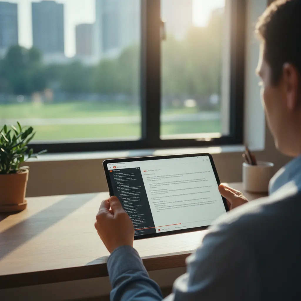 clean youtube learning sessions supporting visual 3