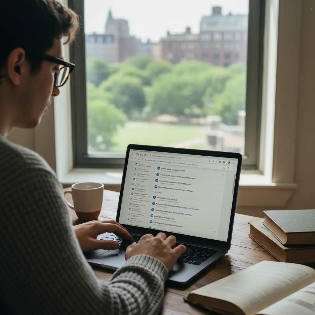 focused google research without ai clutter supporting visual 1