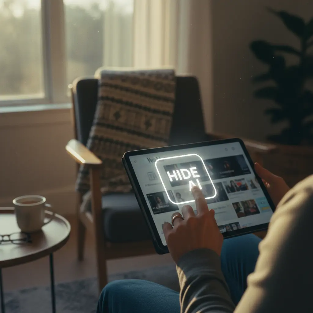 Discover how to hide AI videos on YouTube, effectively block AI-generated content, and remove AI distractions for a cleaner, more focused viewing experience.
